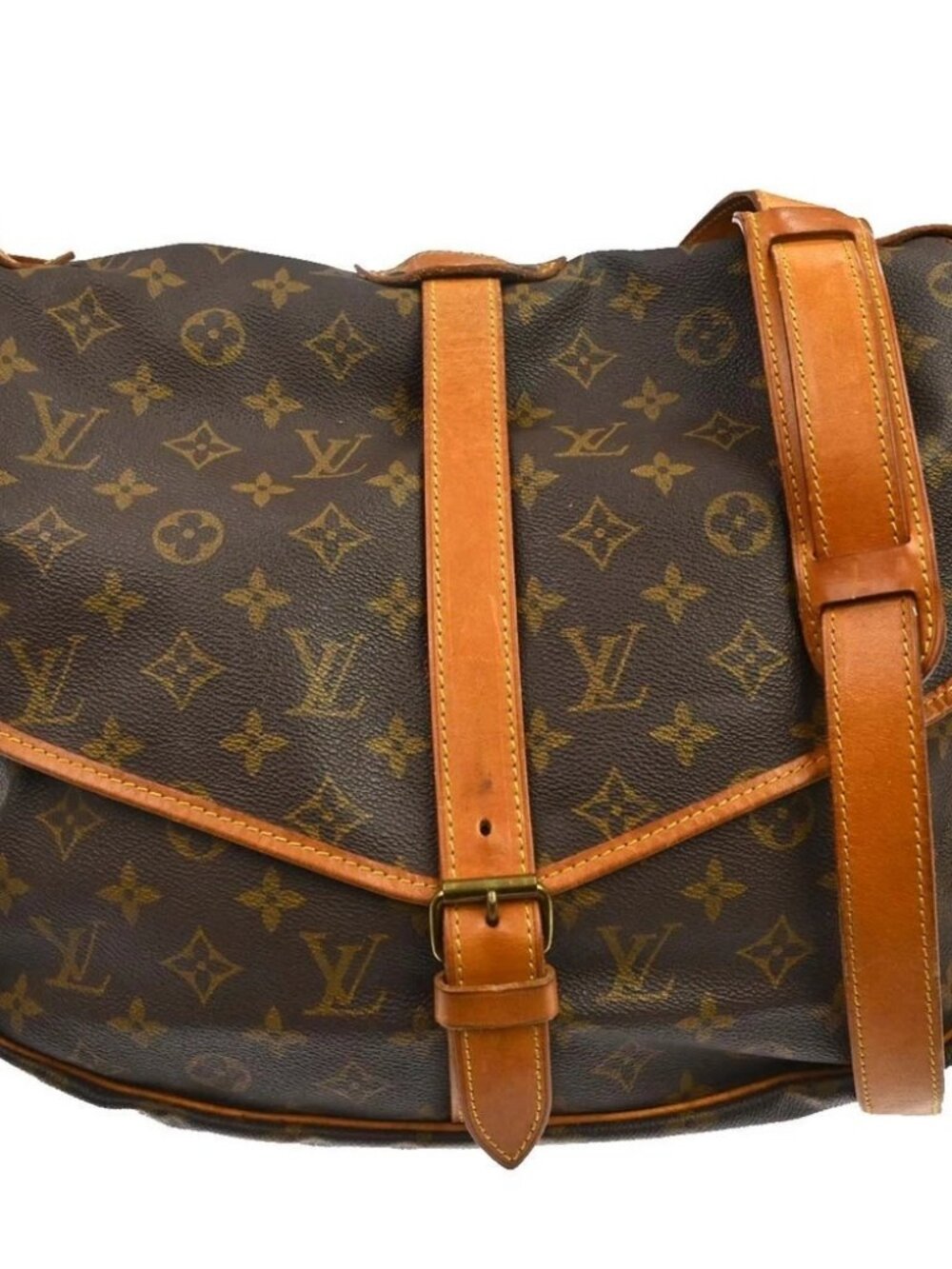 LOUIS VUITTON SAUMUR 35 MESSENGER SHOULDER BAG